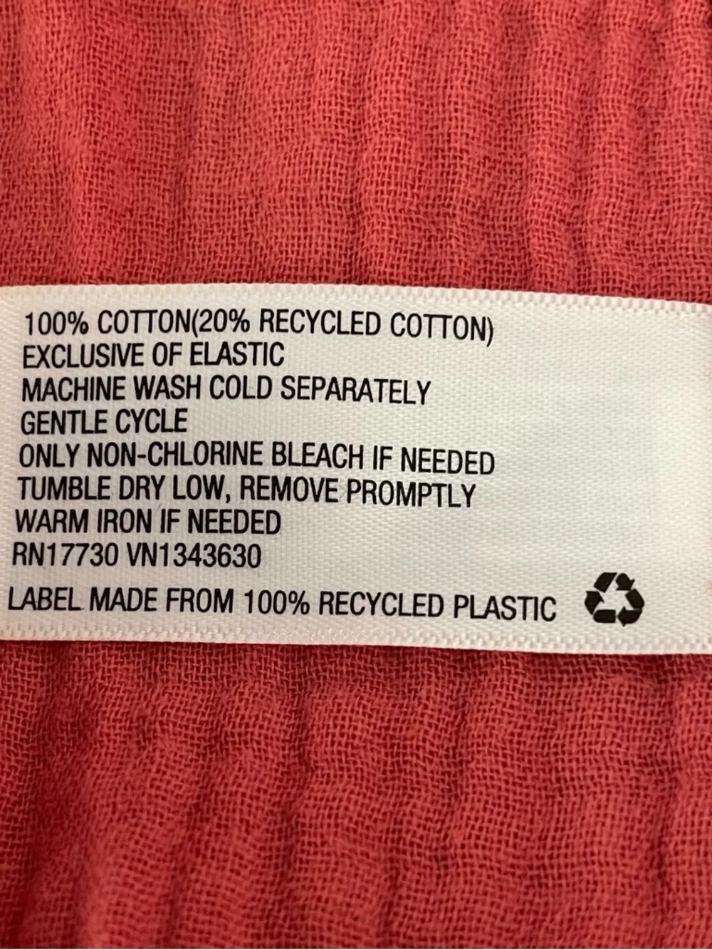 Universal Threads Tiered Cotton Gauze Maxi Dress Boho Relaxed Flowy Size S - Picture 7 of 7